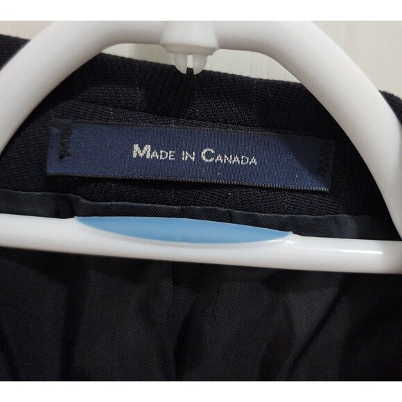 Ralph Lauren Black Striped Three Button Sport Coat Blazer Suit Jacket Size 44L - Picture 3 of 12